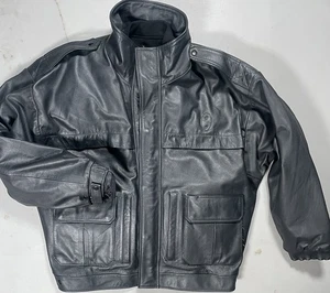 Taylors Leatherwear Polizei Lederjacke XL Regular Heavy Duty TYP 1010-Z - Bild 1 von 9
