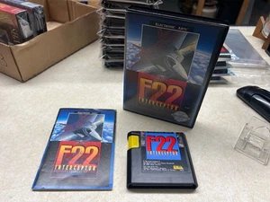 F-22 Interceptor (Sega Genisis) mit Handbuch - gereinigt & poliert (WBP015249) - Bild 1 von 8