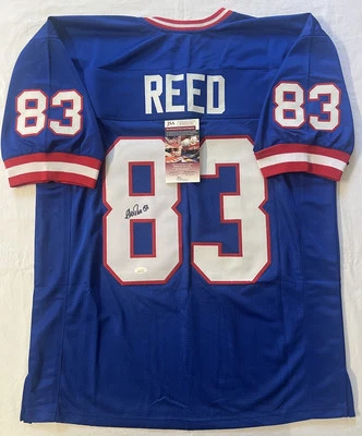 Andre Darnell Reed Buffalo Bills Signed Autographed Jersey JSA COA - Image 1 of 4