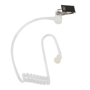 3.5mm PTT MIC Air Conduit Walkie Talkie In Ear Acoustic Tube Earpiece For Ver FY - Zdjęcie 1 z 7