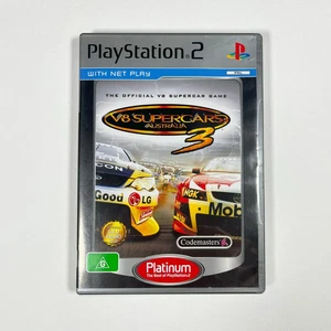 V8 Supercars 3 - PlayStation 2 PS2 PAL - Complete w/Manual - Free Postage - Picture 1 of 3