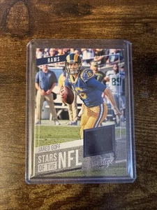 2019 Panini Prestige - Stars of the Nfl Jared Goff #SS-JG (MEM) - Picture 1 of 2