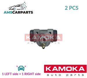 DRUM WHEEL BRAKE CYLINDER PAIR REAR 1110027 KAMOKA 2PCS NEW OE REPLACEMENT - Picture 1 of 8