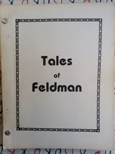 Tales Of Feldman Mindy Glazer 1981 Star Trek Fanzine Novel Paperback Gen - Picture 1 of 6