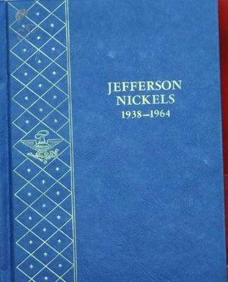 Jefferson Nickel Collection in Whitman Book - 70 Coins 1938-1964 - Image 1 of 4