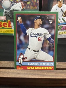 Edgardo Henriquez 2025 Topps Heritage Green Border Rookie - Bild 1 von 1