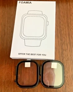 Foamia Lot de 2 étuis pour Apple Watch Ultra 3-2-1 inutilisés 2 coques noires 49 mm - Photo 1 sur 5