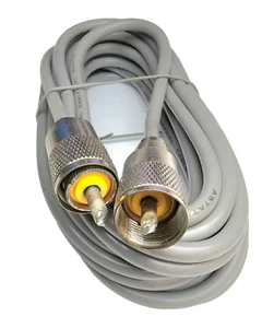 Pro Trucker PTRG8XX-21HS 21 Fuß RG-8X Premium CB Antenne Koaxialkabel, UHF PL259 - Bild 1 von 4