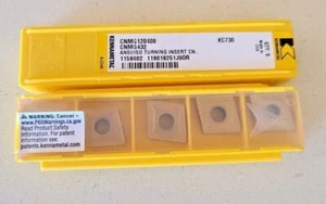 KENNAMETAL 5 Pcs CNMG 432 KC 730 Carbide Inserts Turning Lathe 120408 New Gold - Picture 1 of 1