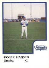 1986 Omaha Royals ProCards #9 Roger Hansen