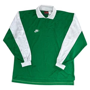 Vintage Nike Premier Fußball Trikot 90s Retro Template Langarm Herren 2XL - Bild 1 von 9