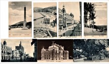 7 VINTAGE BRAZIL POSTCARDS, RIO DE JANEIRO, CIRCA 1900