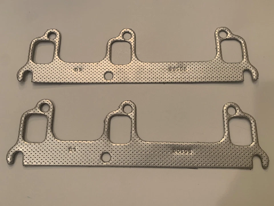 1978-1987 Buick 3.8 4.1 V6 Riviera Regal T-Type EXHAUST MANIFOLD HEADER GASKETS - Image 1 of 1