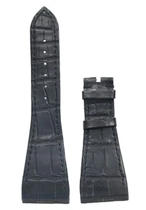 Bvlgari Bulgari Octo Solo Tempo BGO38S Medium Alligator Grey 28MM x 18MM Strap - Picture 1 of 3