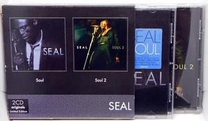 Seal Soul-Box - Soul/Soul 2 von Seal - 23 Tracks auf 2 CDs inkl Pappschuber - Bild 1 von 6