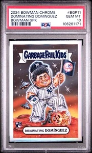 2024 Bowman Chrome GPK Jasson Dominguez PSA 10 Dominating Dominguez - Picture 1 of 2