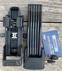 ABUS BORDO 6000K/90SH Fahrrad-Faltschloss incl. Rahmenhalterung. NEU - Bild 1 von 6