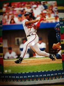 Older ATLANTA BRAVES Ron Gant Color 8 x10 Photo - Picture 1 of 1