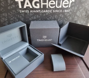 TAG Heuer original grey watch box case - Picture 1 of 24