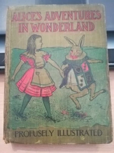 ALICES ABENTEUER IM WUNDERLAND MIT VIERZIG ILLUSTRATIONEN VON JOHN TENNIEL CHICAGO - Bild 1 von 4