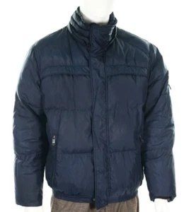 Marc New York Andrew Marc Navy Blue Down Lightweight Winter Jacket sz L $175 - Picture 1 of 4