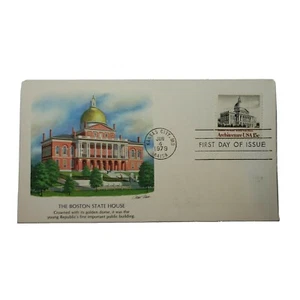 First Day Covers 1979 The Boston State House - Picture 1 of 5