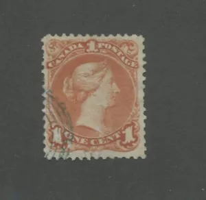 Canada Postage Stamp #22 Used VF - Picture 1 of 2