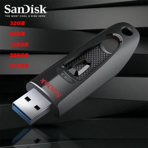 32 64 128GB 256GB 512GB SanDisk Ultra CZ48 USB 3.0 Flash Drive Memory Stick Pen - Picture 1 of 6