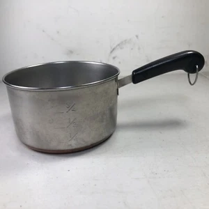 Vintage Revere Ware 1 Cup Measure - Butter Melter Copper Bottom Measuring Cup - Picture 1 of 9
