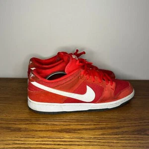 Zapatillas Nike Pro SB Dunk Low Challenge rojas de gamuza 304292-614 para hombre talla 10,5 - Imagen 1 de 6