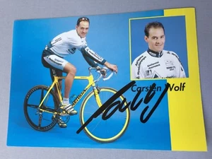 CARSTEN WOLF Olympiasilber 1988 Radsport signed Autogrammkarte 10x15 - Picture 1 of 1