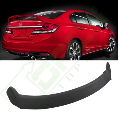 Un Spoiler Wing W/ Led  Fit For 2012 2013 2014 2015 Honda Civic Sedan - Изображение 1 из 4