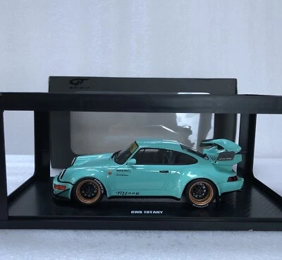 Porsche 911 964 RWB verde GT875 edição limitada 1/18 GT Spirit - Imagem 1 de 4