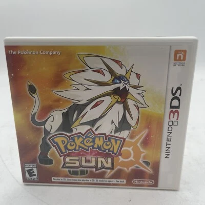 Pokémon Sun (Nintendo 3DS, 2016) Authentic Cib Tested - Image 1 of 4