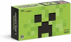 MINECRAFT CREEPER EDITION NUEVO Consola de Juegos Nintendo 2DS LL de Japón - Imagen 1 de 4