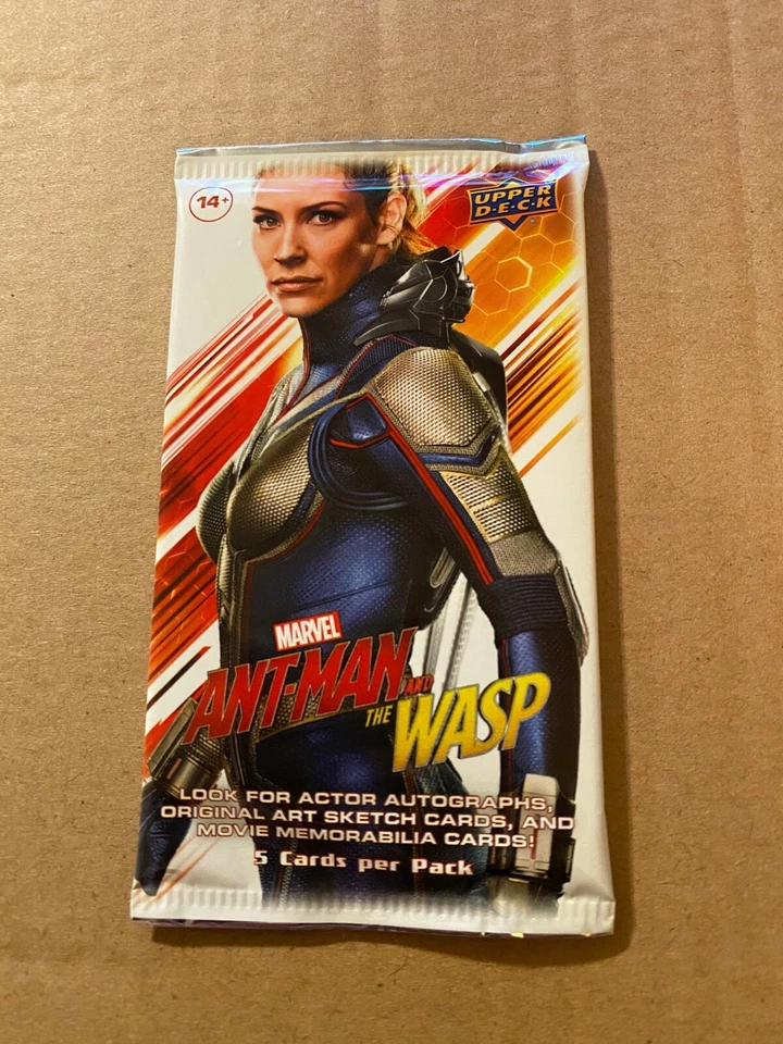 Upper Deck Marvel Ant-Man and the Wasp Hobby MINI GIANTS AUTOGRAPH Hot Pack Box - Image 1 of 1