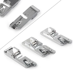 3Pcs/Set Domestic Sewing Machine Foot Presser Rolled Hem Feet For Brother Singer - Picture 1 of 10