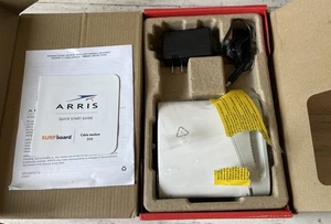 Arris Surfboard DOCSIS 3.1 3.5 Gbps modem via cavo (S33-RB) - Foto 1 di 6