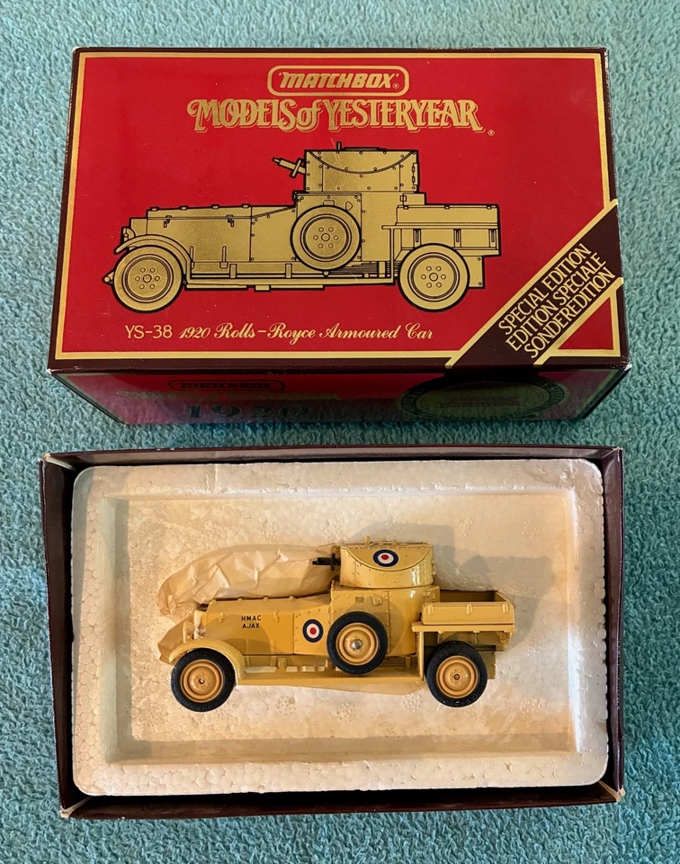 Models of Yesteryear Rolls-Royce Armored Car Special Edition w/ Original Box - Image 1 of 4