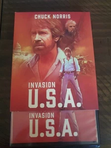 Invasion U.S.A. (1985) 2-Disc 4k Blu-ray w/slipcover + Booklet Vinegar Syndrome - Picture 1 of 3