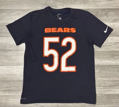 Camiseta deportiva Nike Dri-Fit NFL Chicago Bears KHALIL MACK #52 para hombre talla grande Foto 1 de 4