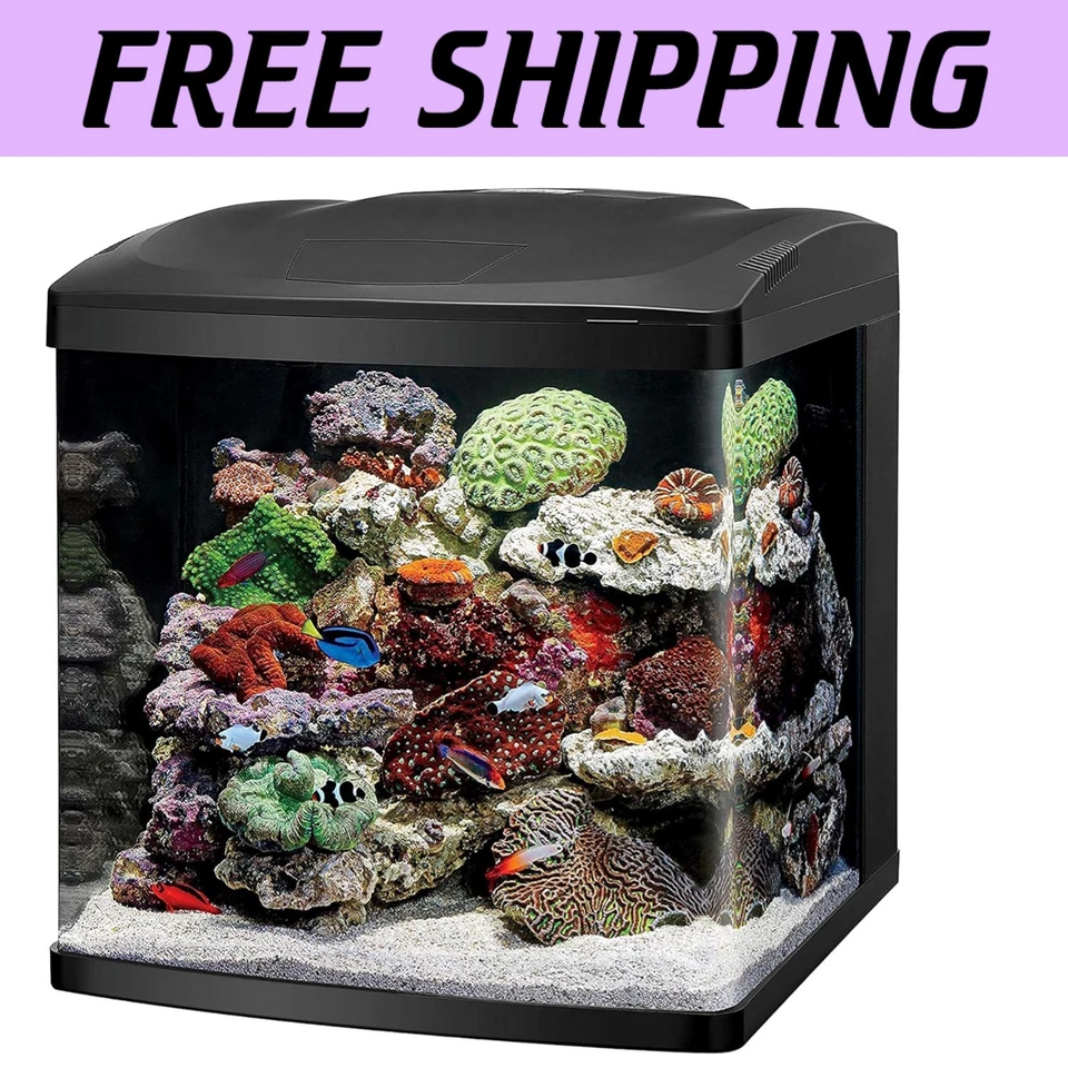 Kit de pecera LED BioCube de 32 galones - Perfecto para uso marino y de agua dulce Foto 1 de 4