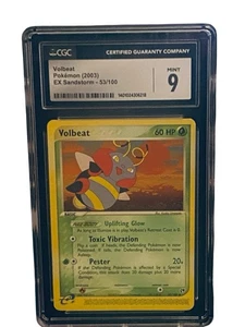 Pokémon Volbeat #53 CGC Mint 9 from the 2003 EX Sandstorm collection 🔥🔥 - Picture 1 of 2