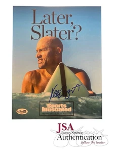 Kelly Slater Signed Autographed 8x10 Photo 11x World Champ WSL Surf ~ JSA COA - Picture 1 of 2