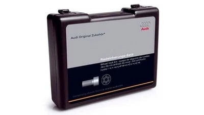 Audi A1 A3 A4 A5 A6 A7 Q2 TT Set of Locking Wheel Bolts M4 x1.5 x27mm Genuine 82 - Image 1 of 4