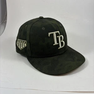 Tampa Bay Rays - Armed Forces Day - eng anliegende Mütze Größe 7 1/8 - New Era 59Fifty - Bild 1 von 7