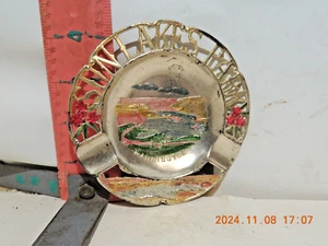 SUN LAKES PARK METAL SOUVENIR ASHTRAY-WASHINGTON DRY FALLS PARK - Picture 1 of 1