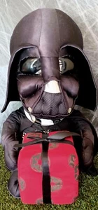 STAR WARS Darth Vader Holiday Birthday Greeter Red Package Plush Toy 22" - Picture 1 of 6