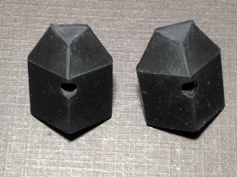 2 piezas NORS 1959-1960 Impala Nomad ElCamino Bel Air Biscayne parachoques de goma Foto 1 de 4