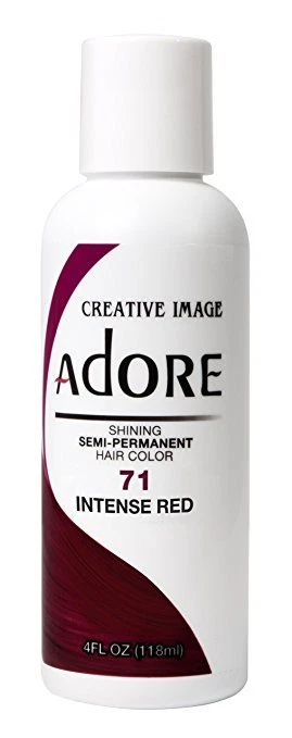 Adore Shining Semi Permanent Hair Color, 71 Intense Red 4 Oz - Image 1 of 1